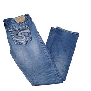 Silver Aiko W32 I28 R7 bootcut jeans